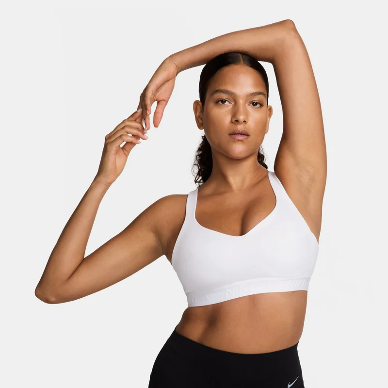 Nike White Women's Indy High-Support Training Sports Bra for Women | Best Price UAE